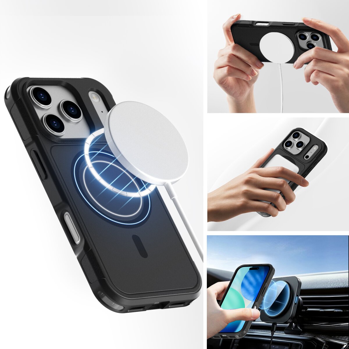 EAN 4252011911912 - 4smarts Defend funda para teléfono móvil 17,5 cm (6.9") Bumper Negro imagen 2