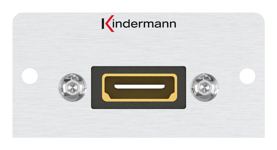 Kindermann 7444000542 Hdmi Inserto 50x50 Con Mazo De Cables