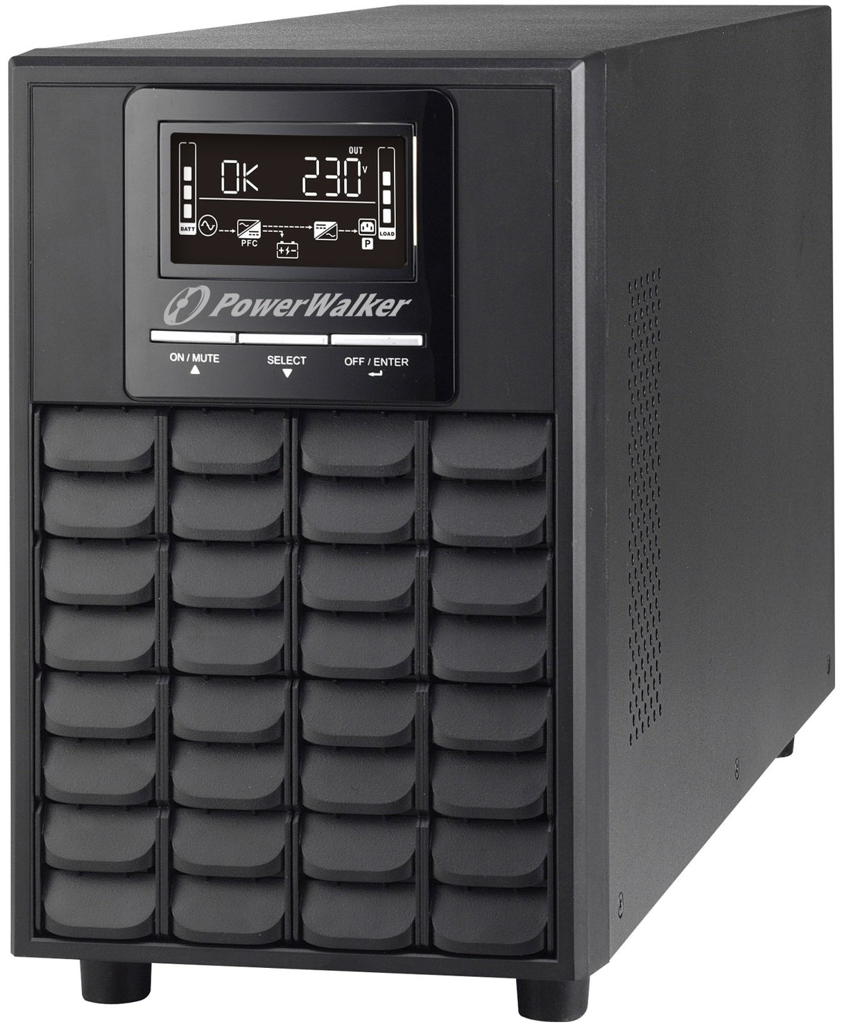 EAN 4260074979923 - PowerWalker VFI 1500 CG PF1 sistema de alimentación ininterrumpida (UPS) Doble conversión (en línea) 1,5 imagen 3