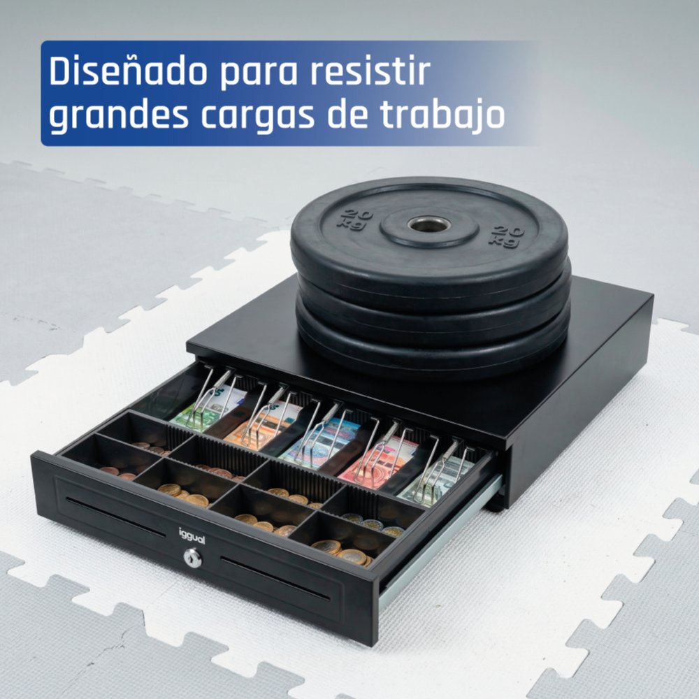 EAN 8435364318942 - iggual IRON-HD Cajón de efectivo automático y manual imagen 10