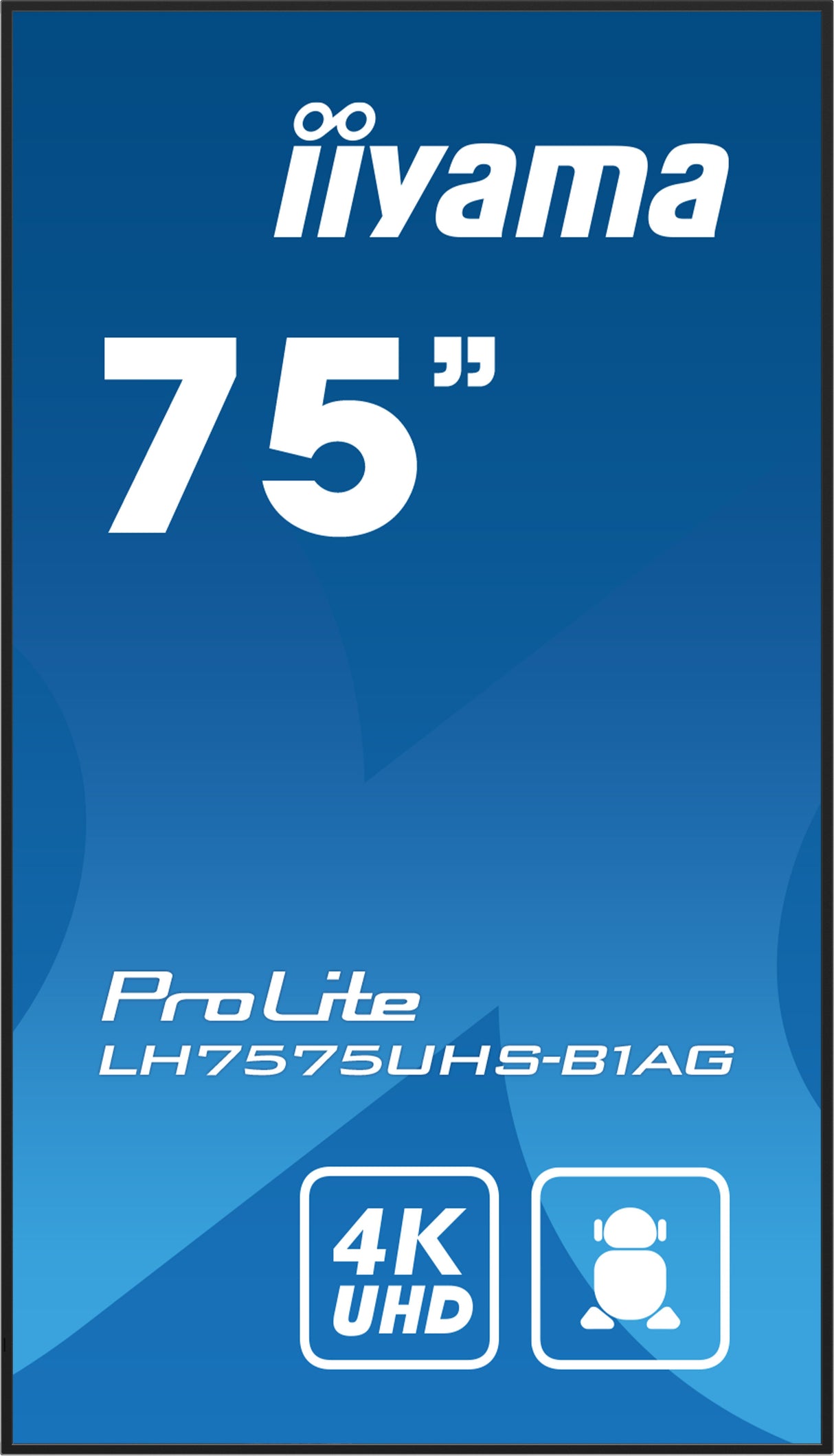 EAN 4948570123483 - iiyama LH7575UHS-B1AG pantalla de señalización Pantalla plana para señalización digital 190,5 cm (75") LC imagen 3
