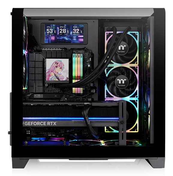 EAN 4711475648845 - Thermaltake View 390 Air Midi Tower Negro imagen 2