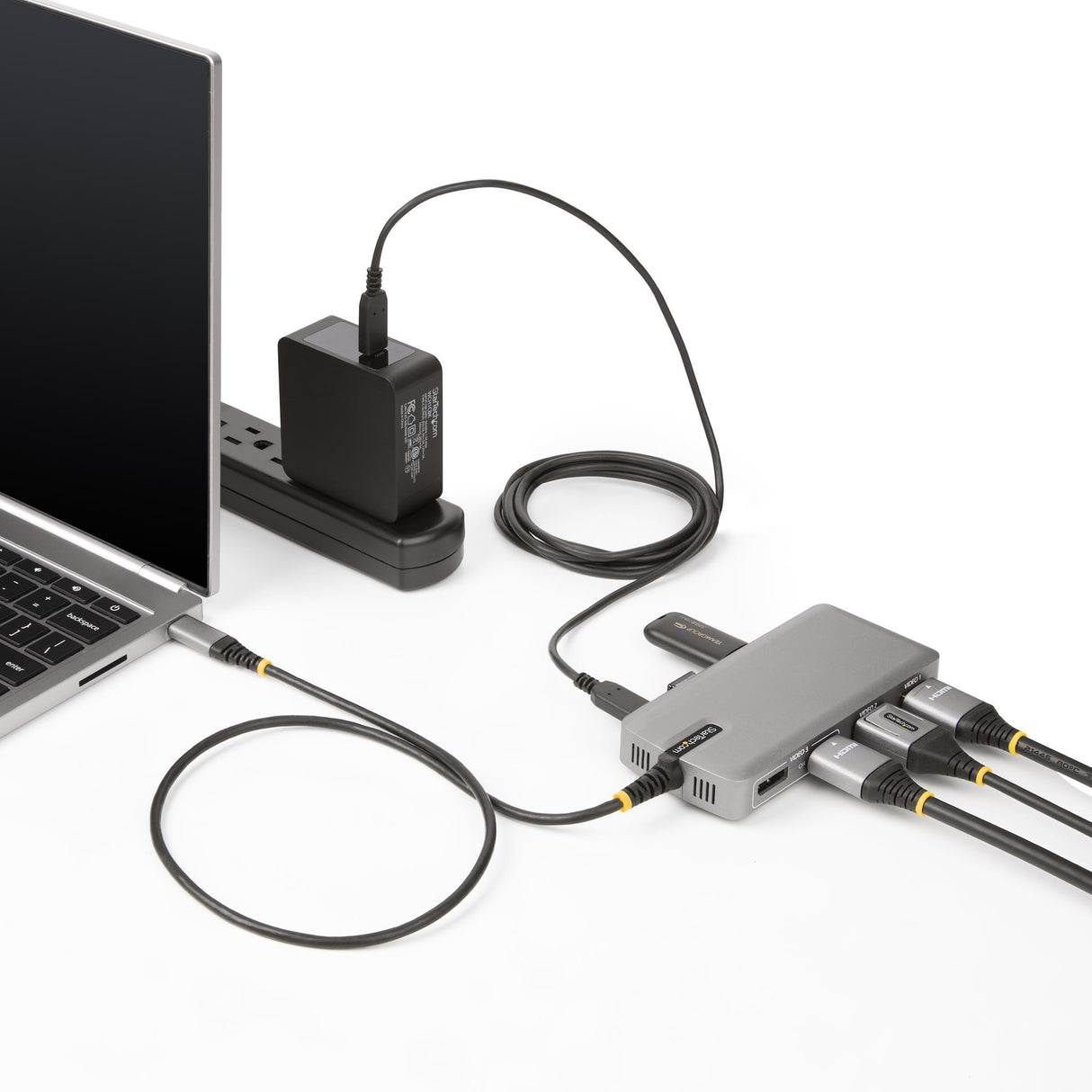 EAN 0065030896078 - StarTech.com 117B-USBC-MULTIPORT base para portátil y replicador de puertos Alámbrico USB 3.2 Gen 2 (3.1 imagen 8