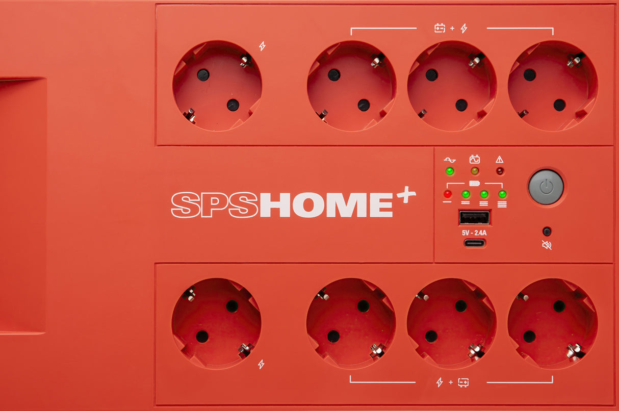 EAN 8436584875352 - Salicru SPS 850 HOME+ sistema de alimentación ininterrumpida (UPS) Línea interactiva 0,65 kVA 360 W 8 sal imagen 2