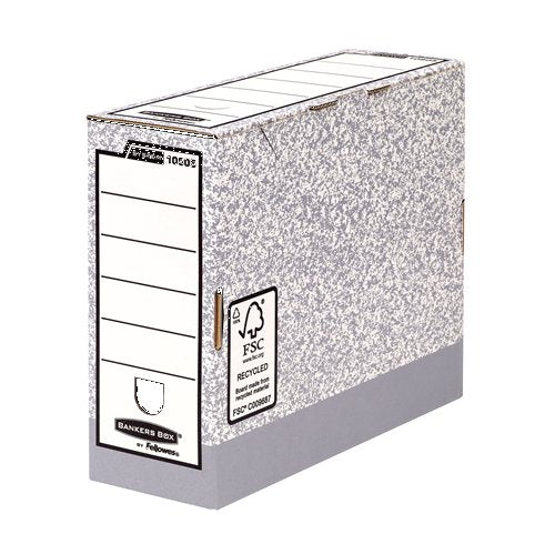 Fellowes Caja De Archivo Definitivo A4 100mm Gris
