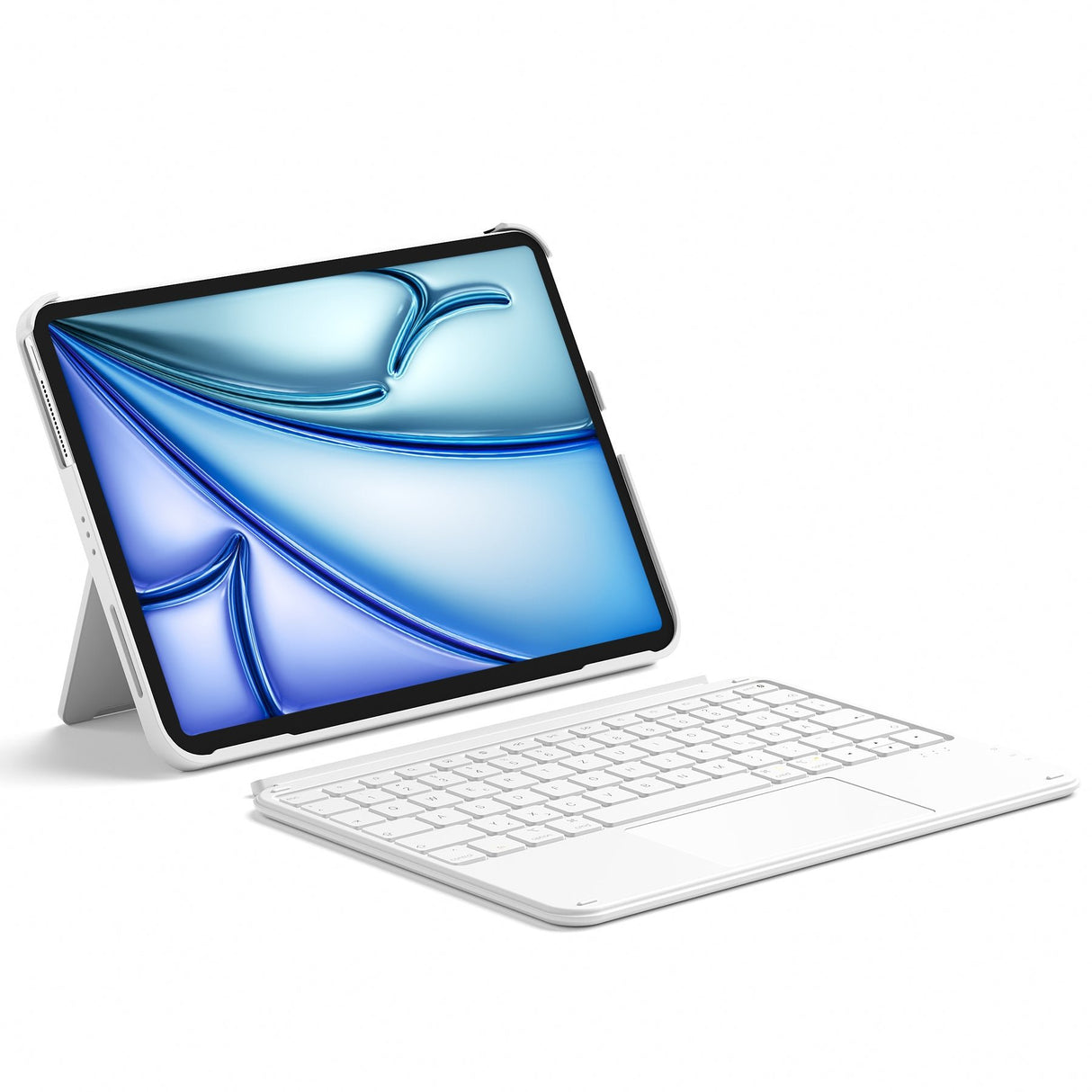 EAN 6976521111355 - Inateck KB04122 QWERTZ Bluetooth Blanco imagen 1