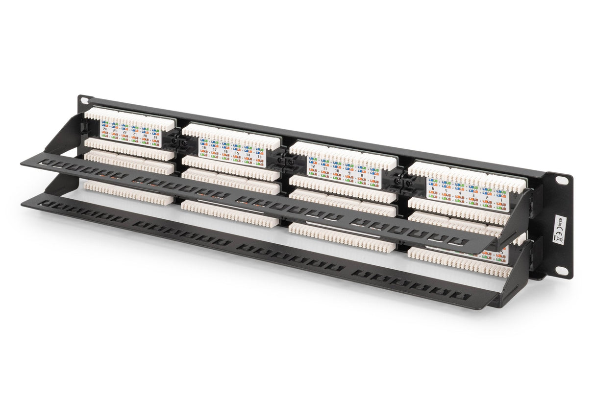 Digitus Patch Panel Cat6e 48port 2he , Negro, 19''