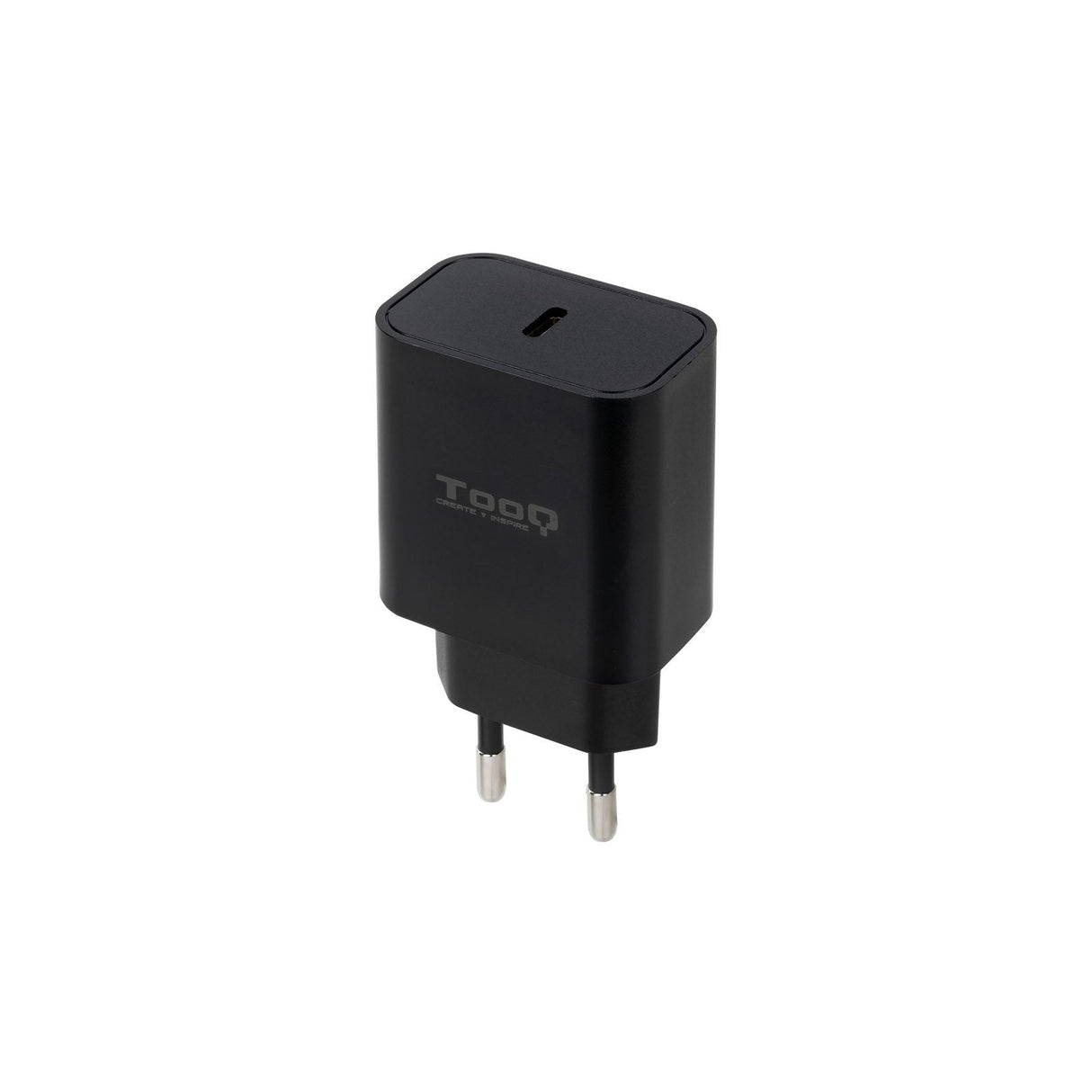 Tooq Cargador De Pared 1x Usb-C/Pd 20w - Negro
