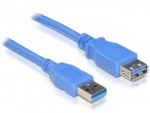Delock Cable De Extensión Usb 3.0 Typ-A Macho > Usb 3.0 Typ-A Hembra 1 M Azul