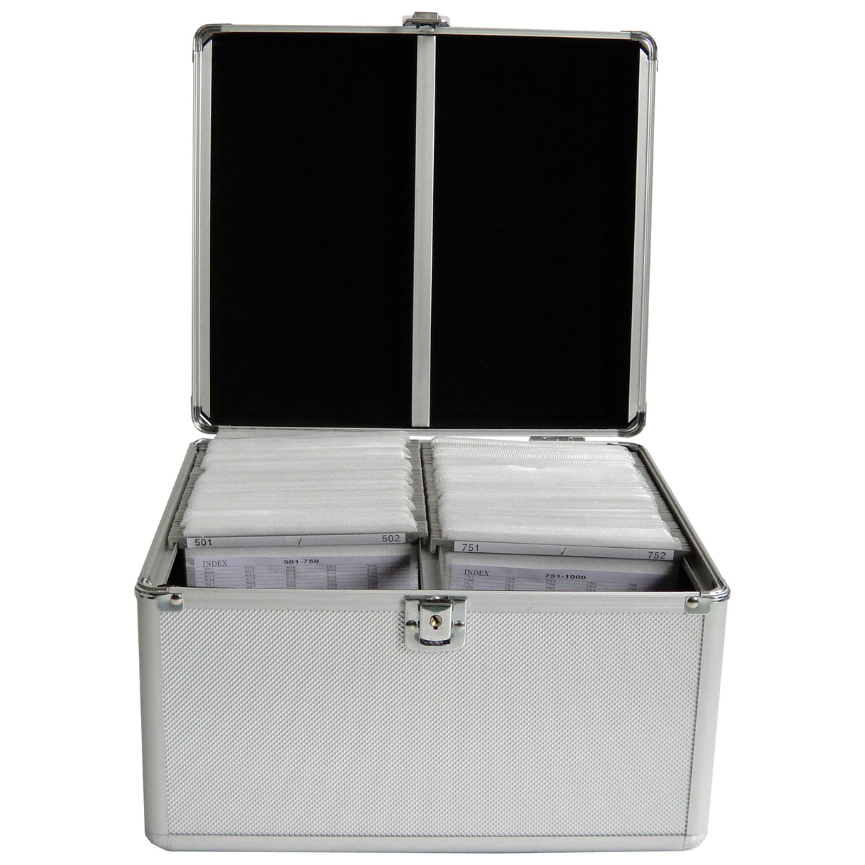 EAN 4260057123398 - MediaRange BOX76 funda para discos ópticos Maleta rígida 300 discos Plata imagen 3