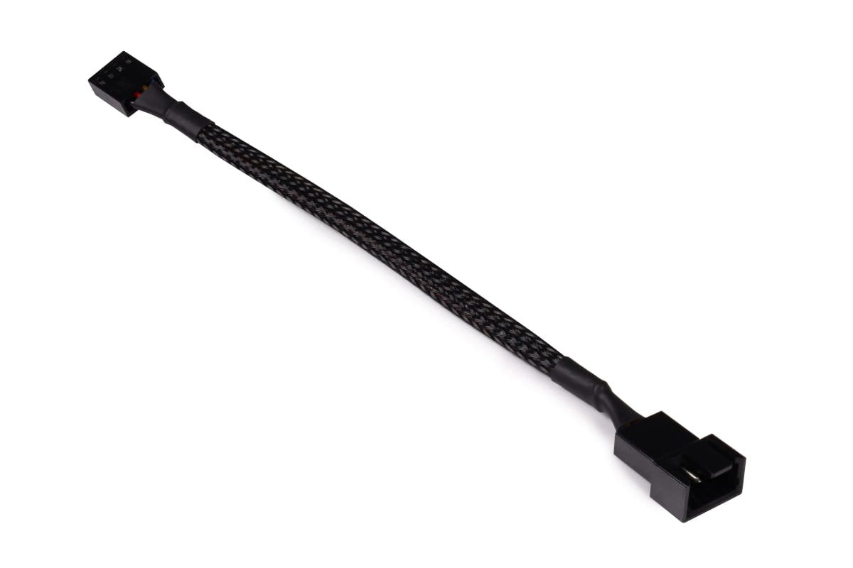 Cable De Extensión Alphacool De 4 Pines A 4 Pines, 15 Cm Negro 18673