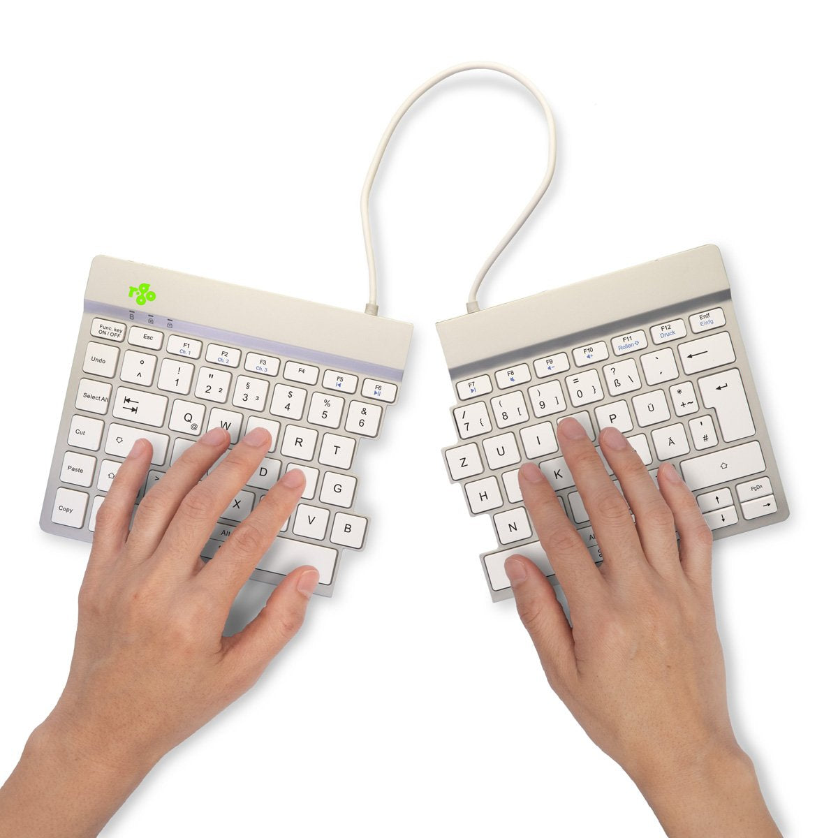 EAN 8719274491873 - R-Go Tools RGOSBDEWLWH teclado Oficina Alemán imagen 5