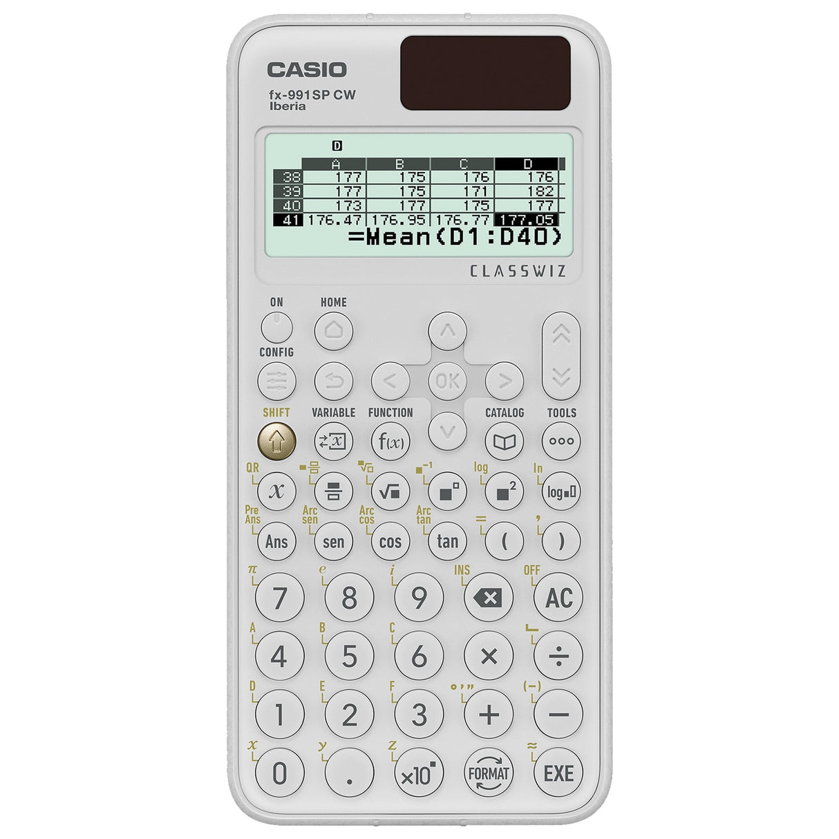 Calculadora Científica Casio Classwiz Fx-991 Sp Cw Blanca