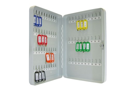 Wedo Caja Para Llaves Con 70 Seguridad Cerradura Gris Claro