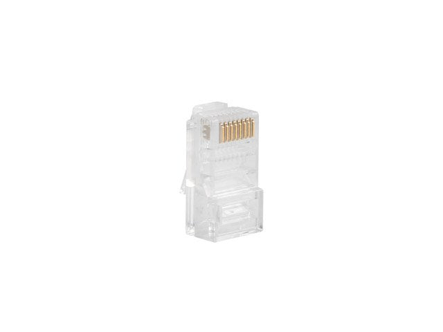 Lanberg Conector De Red Rj45 Plu-5000 Para Cableado Utp Cat5e Bolsa De 100 Unidades