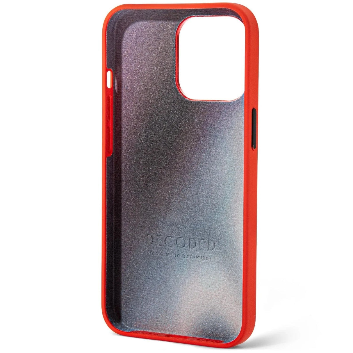 Funda Trasera De Silicona Decoded Iphone 13 Pro Max Rojo Brisk