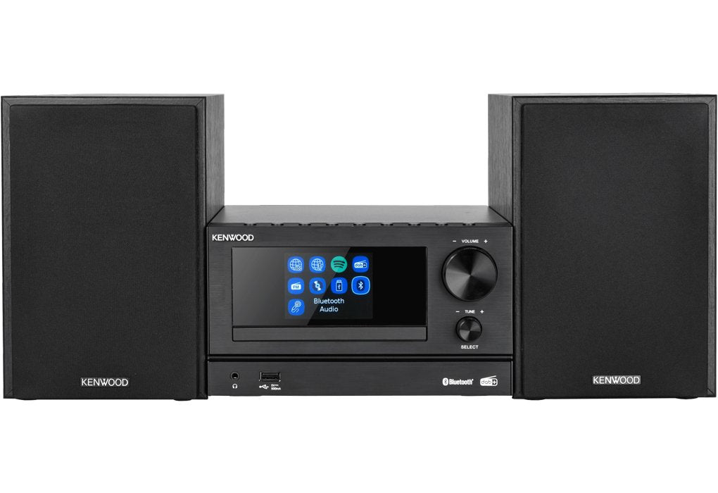 Kenwood M-7000s Smart Micro Hifi-Symem Mit Dab+, Wifi, Internetradio Negro