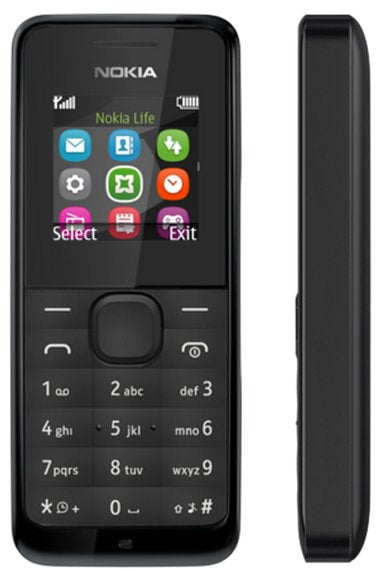Nokia 105 Ta-1174 2026 Black Ds Ita