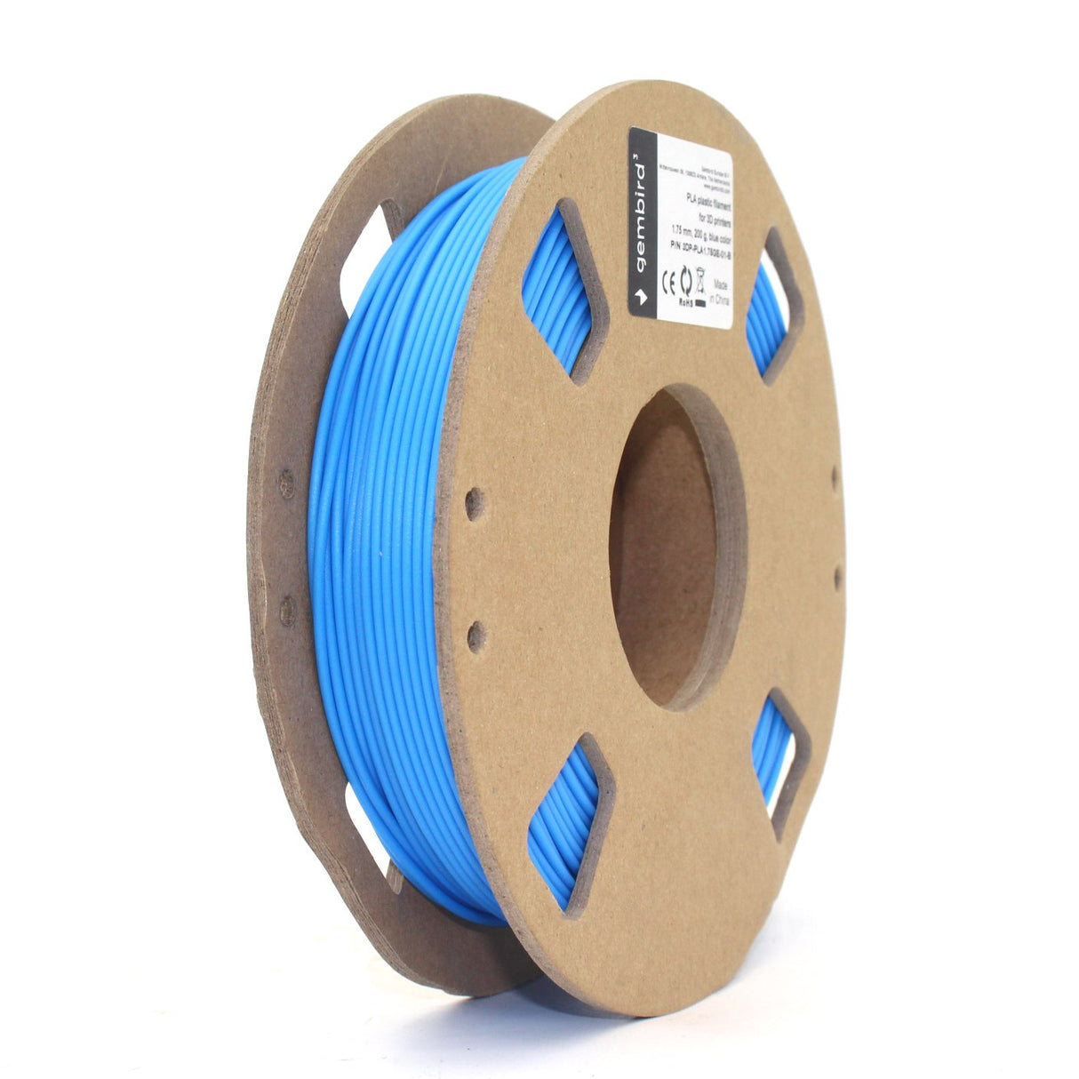 Filamento Gembird Pla 1,75mm 200g Azul 3dp-Pla1.75ge-01-B