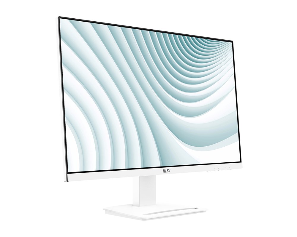 Monitor Msi Pro Mp273awde (27 Pulgadas), Blanco, Fullhd, Ips, Eye-Q Check, Panel 100hz 9s6-3pb4ch-094