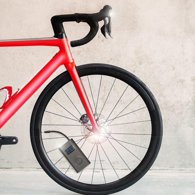 Compresor De Aire Móvil Logilink Con Linterna Led+4000mah