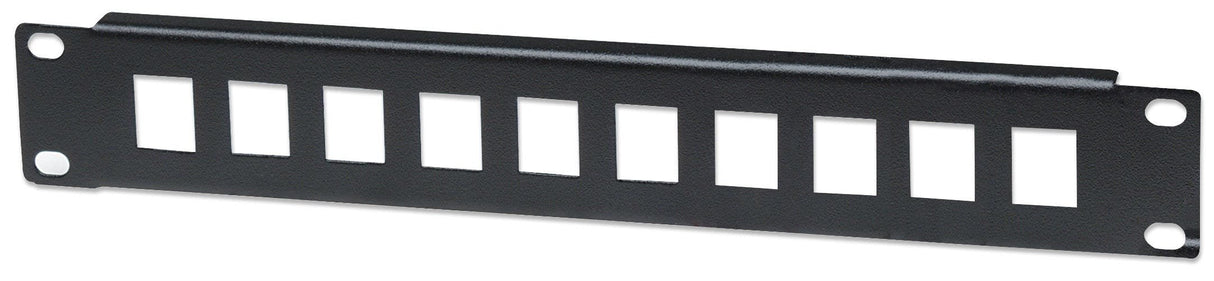 Intellinet 10-Port Patchpanel Unbestückt 10" 1 He Schwarz