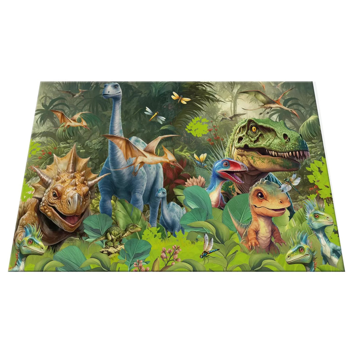 Herma Schreibunterlage Cartón Dino World 55x35 3uds