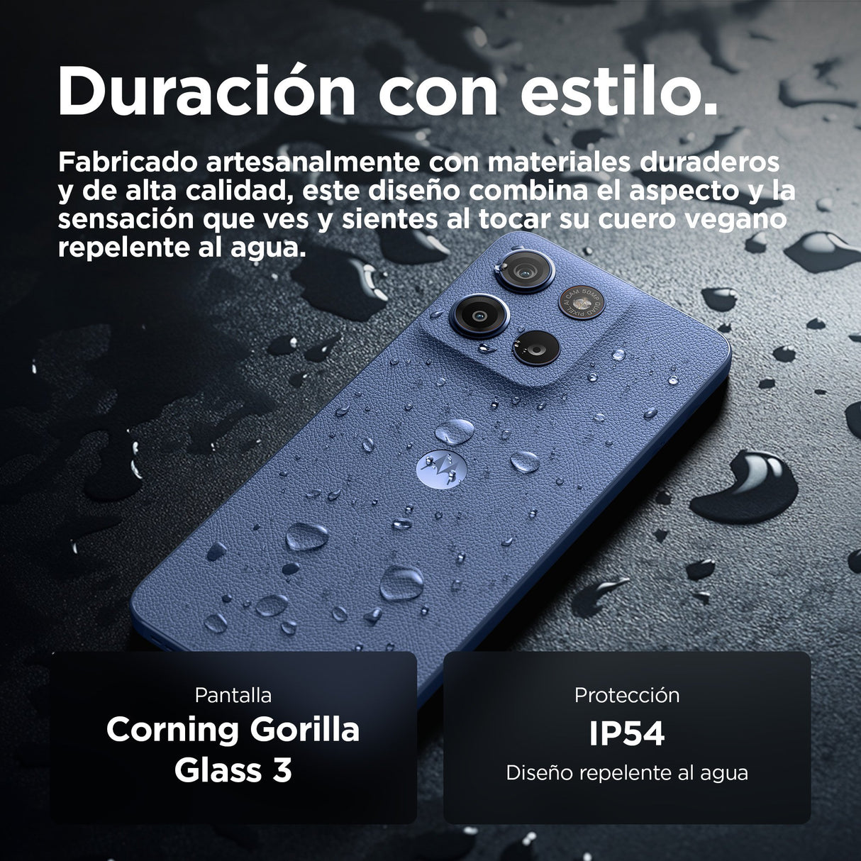 EAN 0840023291753 - Motorola moto g15 17,1 cm (6.72") SIM doble Android 15 4G USB Tipo C 8 GB 512 GB 5200 mAh Marina imagen 16