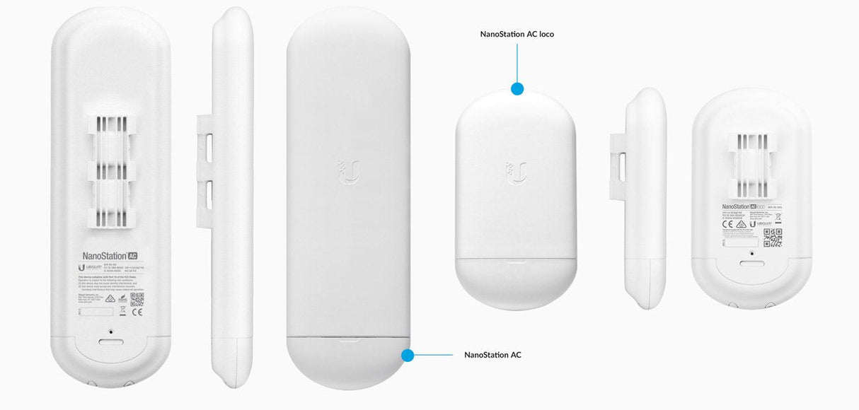 EAN 0817882024099 - Ubiquiti NanoStation AC Loco 1000 Mbit/s Blanco imagen 2
