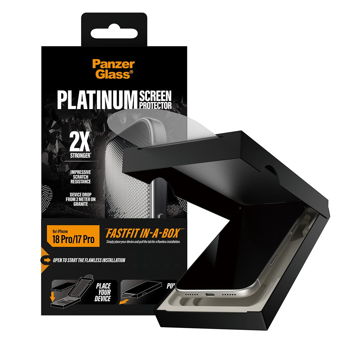 Panzerglass Platinum Screen Protector Iphone 18 Pro/ 17 Pro