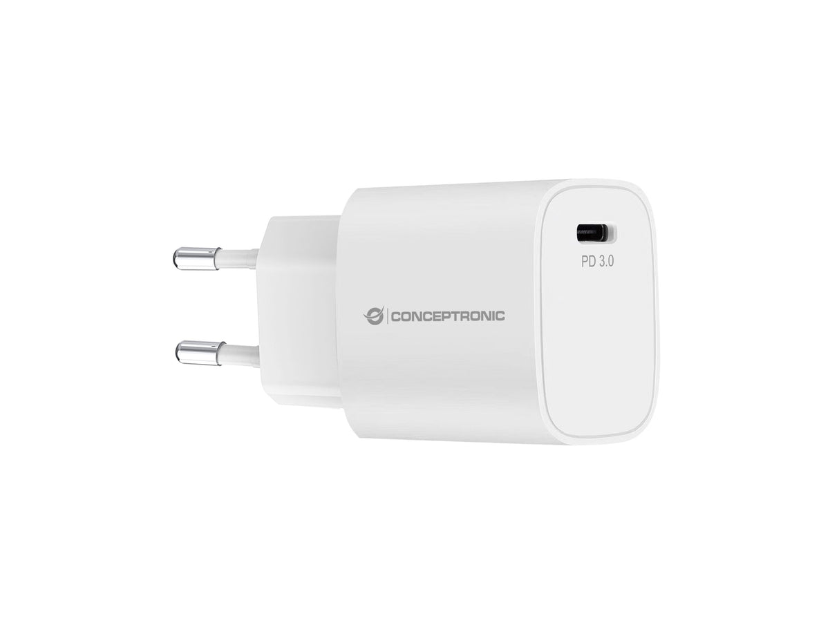 EAN 4015867236451 - Conceptronic ALTHEA14W cargador de dispositivo móvil Universal Blanco Corriente alterna Carga rápida Inte imagen 1