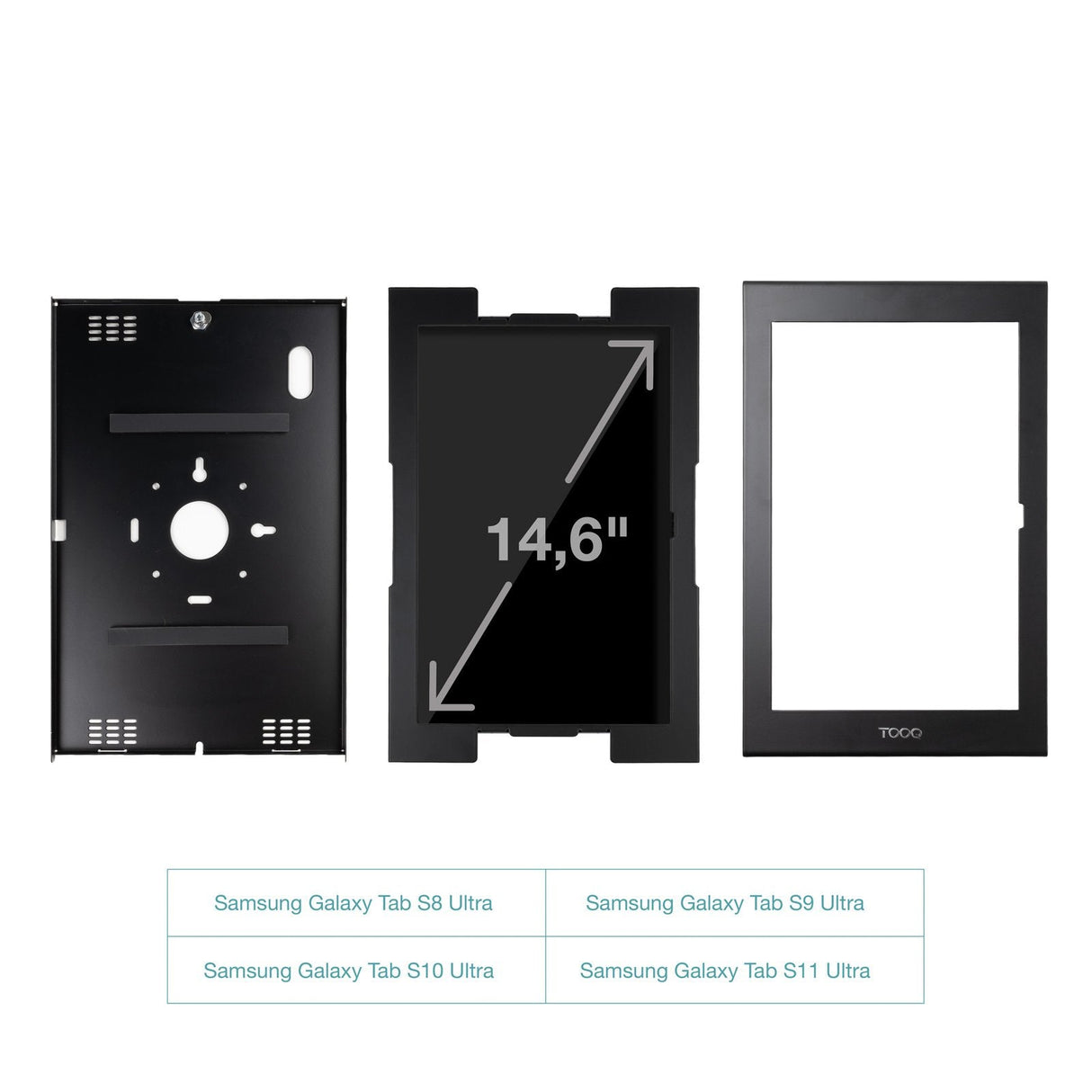 Marco Antirrobo Para Tablet Tooq Tqatte2601-L-B Negro