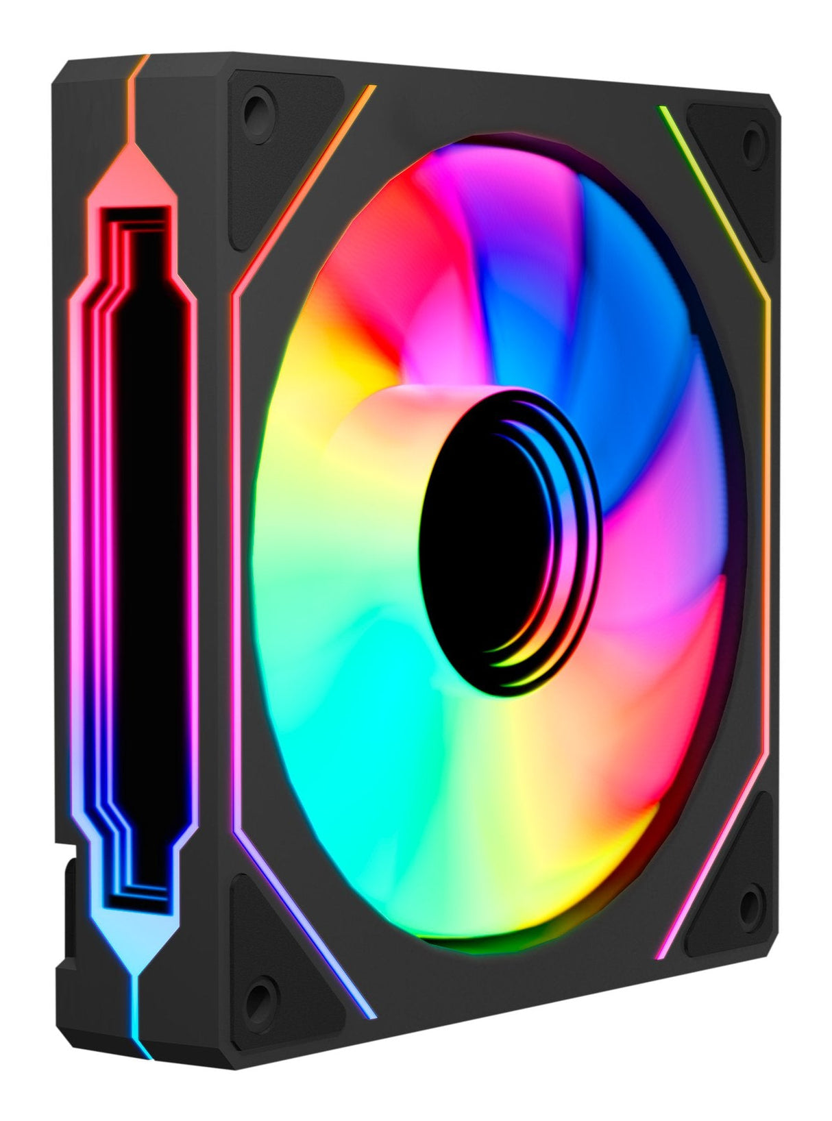 Ventilador Interno Abysm Arclight 3.0 Argb Black Pwm