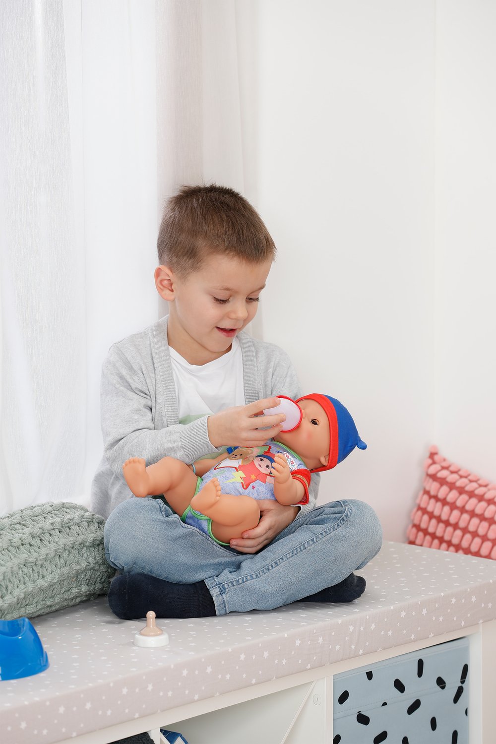 Lalka Baby Born Chlopiec Jonas 43cm