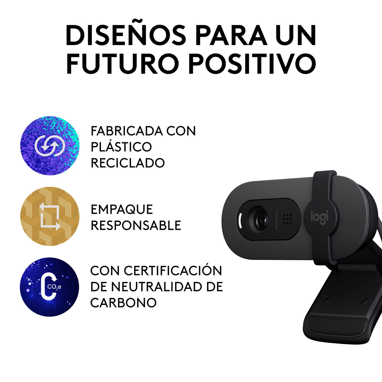 EAN 5099206113268 - Logitech 960-001585 cámara web 2 MP 1920 x 1080 Pixeles USB Grafito imagen 14