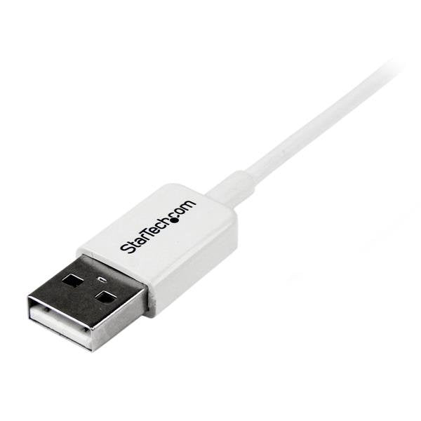 Startech.Com Cable Adaptador 1m Usb A Macho A Micro Usb B Macho Para Teléfono Móvil Smartphone Datos Carga Blanco Cable Usb Micro-Usb Tipo B (M) A Usb (M) Usb 2.0 1 M Moldeado Blanco Para P/N: Usbextpaa1mw Usbextpaa2mw Usbextpaa3mw Usbp