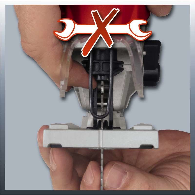 Sierra De Calar Einhell Te-Js 100 (Rojo/Negro, 750 Vatios) 4321160