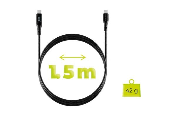 Mobile Origin 100w Display Cab Usb-C To Usb-C Cb2 1.5m