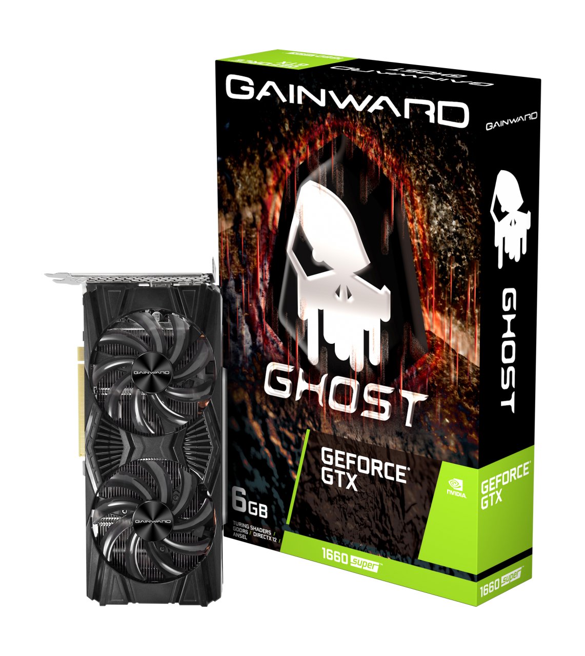 EAN 4710562242652 - Gainward NE6166S018J9-1160X tarjeta gráfica NVIDIA GeForce GTX 1660 SUPER 6 GB GDDR6 imagen 1