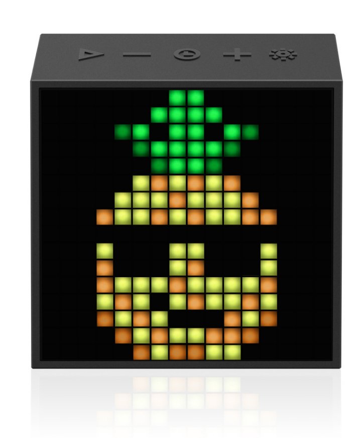 Divoom Altavoz Bluetooth Led Timebox-Evo Pixel Art Negro