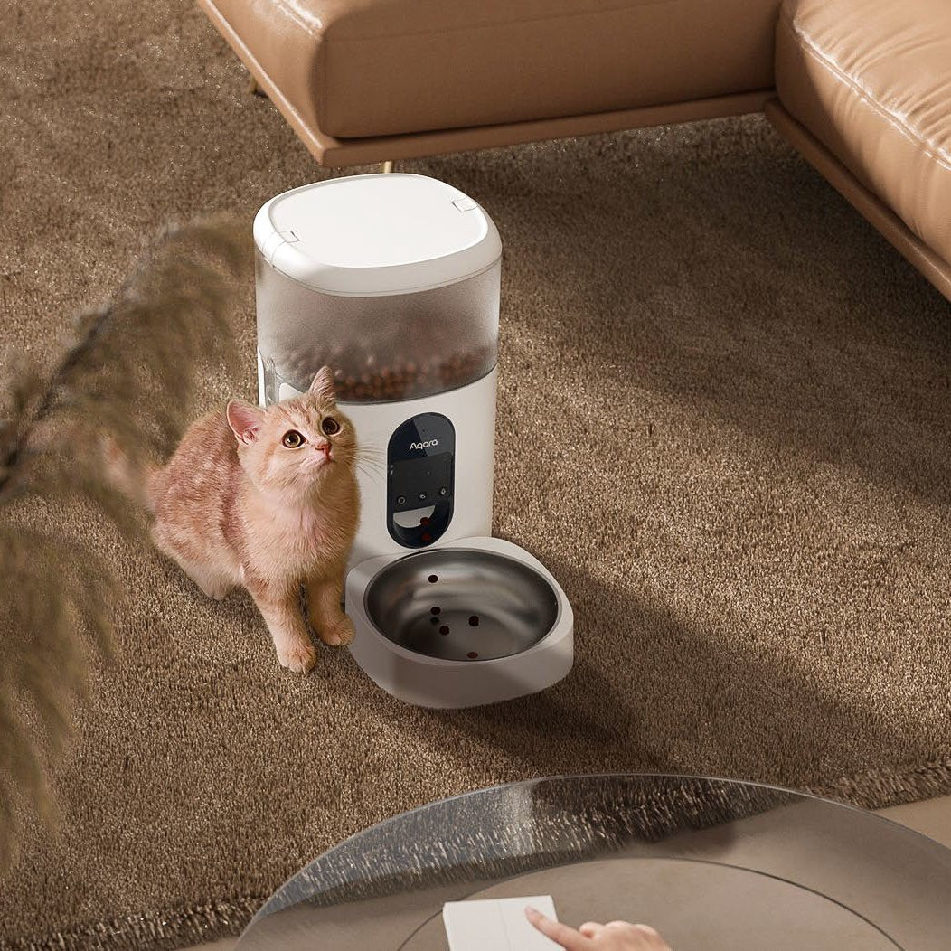 EAN 6970504218178 - Aqara PETC1-M01 comedero y bebedero para perro y gato Plástico Blanco Universal Comedero automático para imagen 10