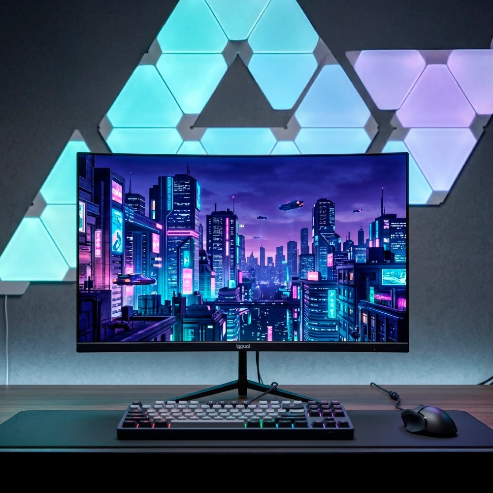 EAN 8435364319413 - iggual ML24S pantalla para PC 60,5 cm (23.8") 1920 x 1080 Pixeles Full HD LED Negro imagen 16