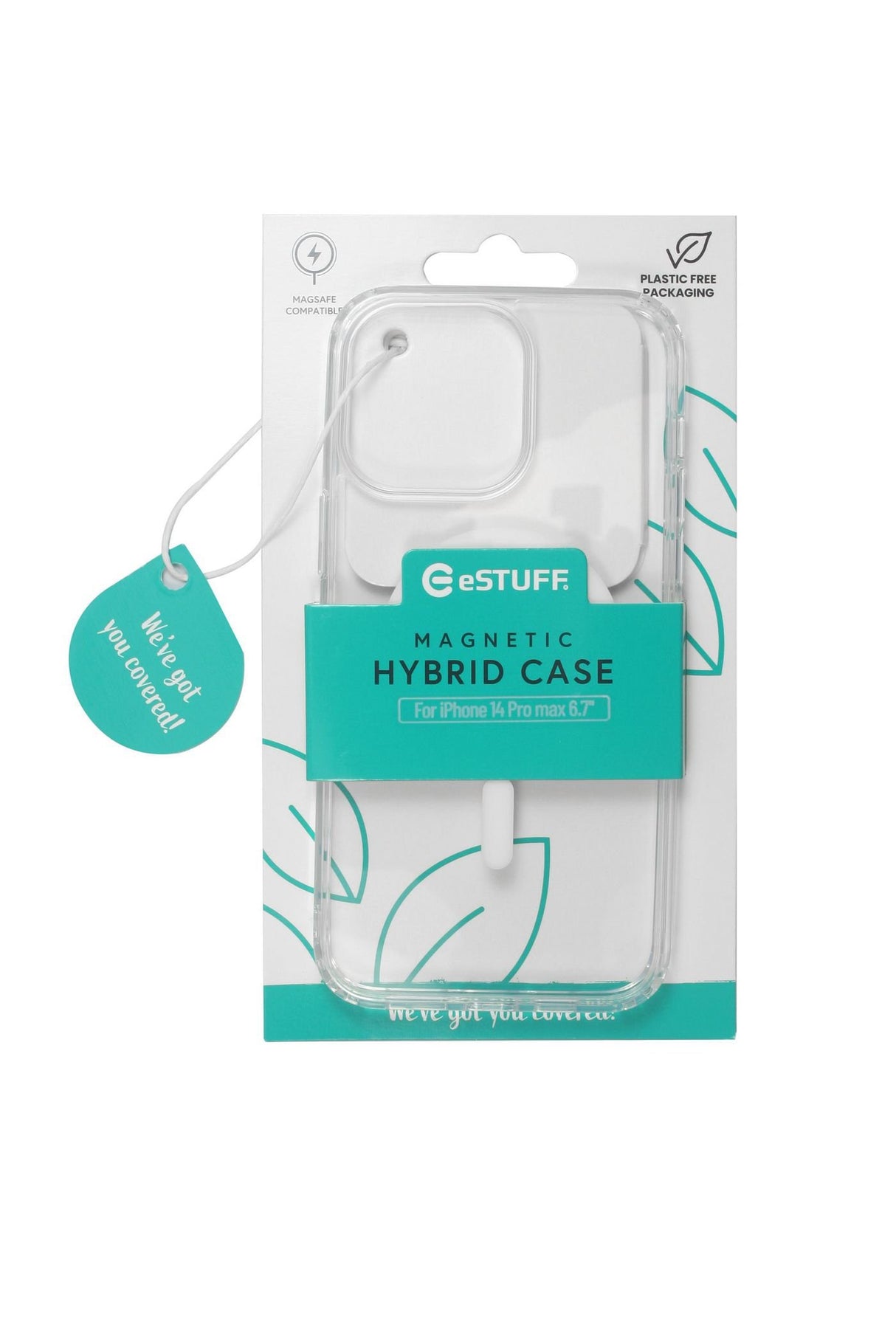 EAN 5704174859925 - eSTUFF ES67140008 funda para teléfono móvil 17 cm (6.7") Transparente imagen 2