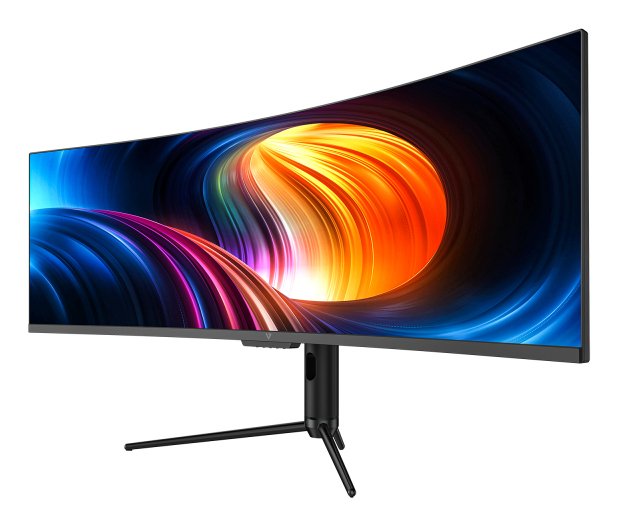 49in Usb-C 5120 X 1440 Monitor Mntr Curved 65w Pd Hub Rj45 400 Nit
