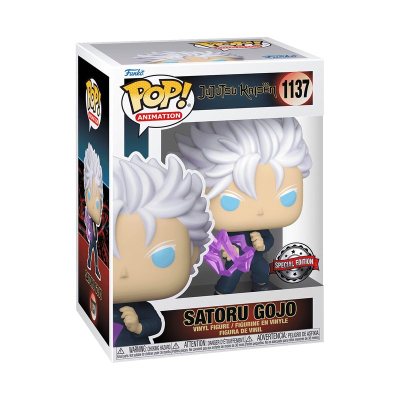 Funko Pop Jujutsu Kaisen Gojo Purple Hollow 63142