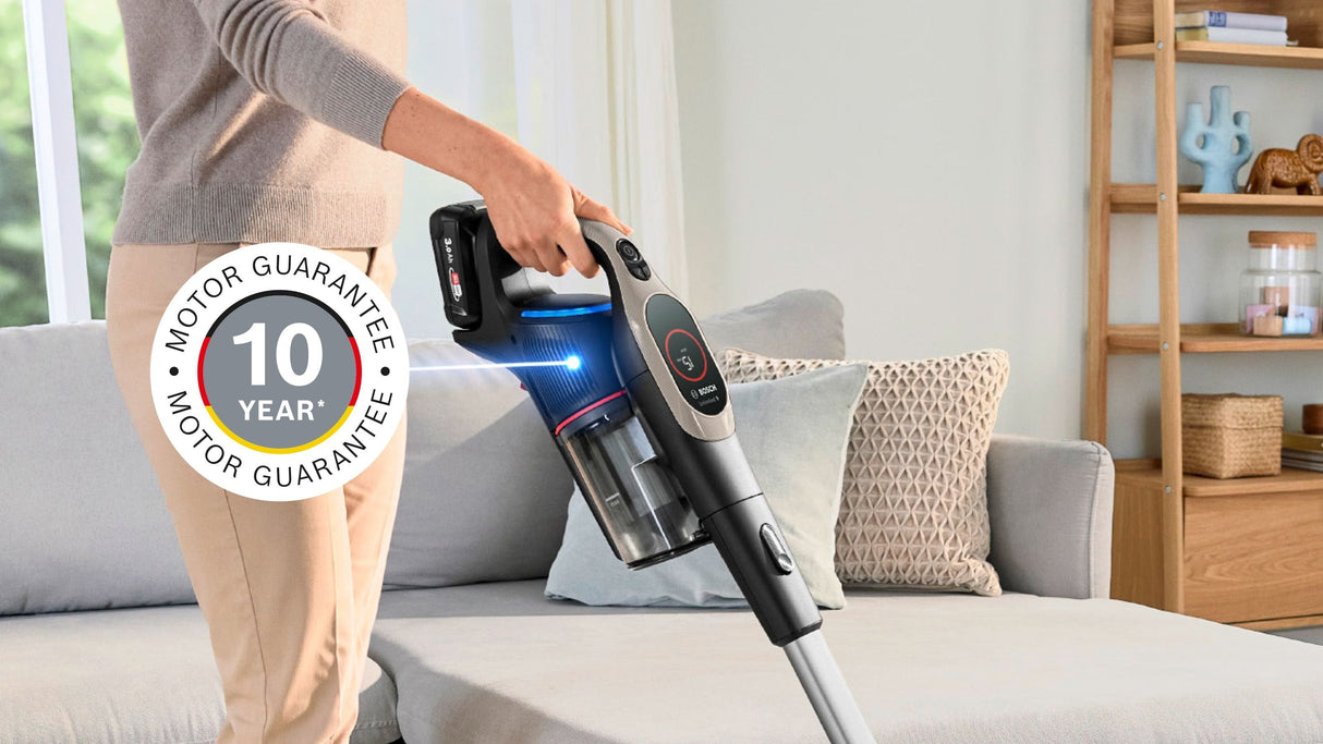 Aspiradora Bosch Bcs931gac De Pie Y Escoba Eléctrica Aspiradora Escoba Batería Secar Hepa Sin Bolsa 0,4 L Grafito 3 Ah