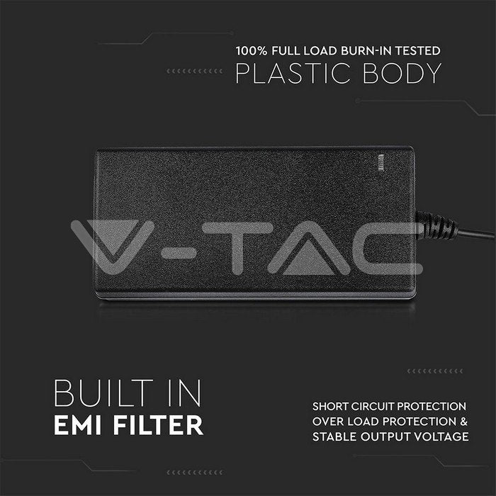 V-Tac Vt-2306 Transformador Led Tensión Constante 5 A - Pc-/Server Fuente De Alimentación - 60 W