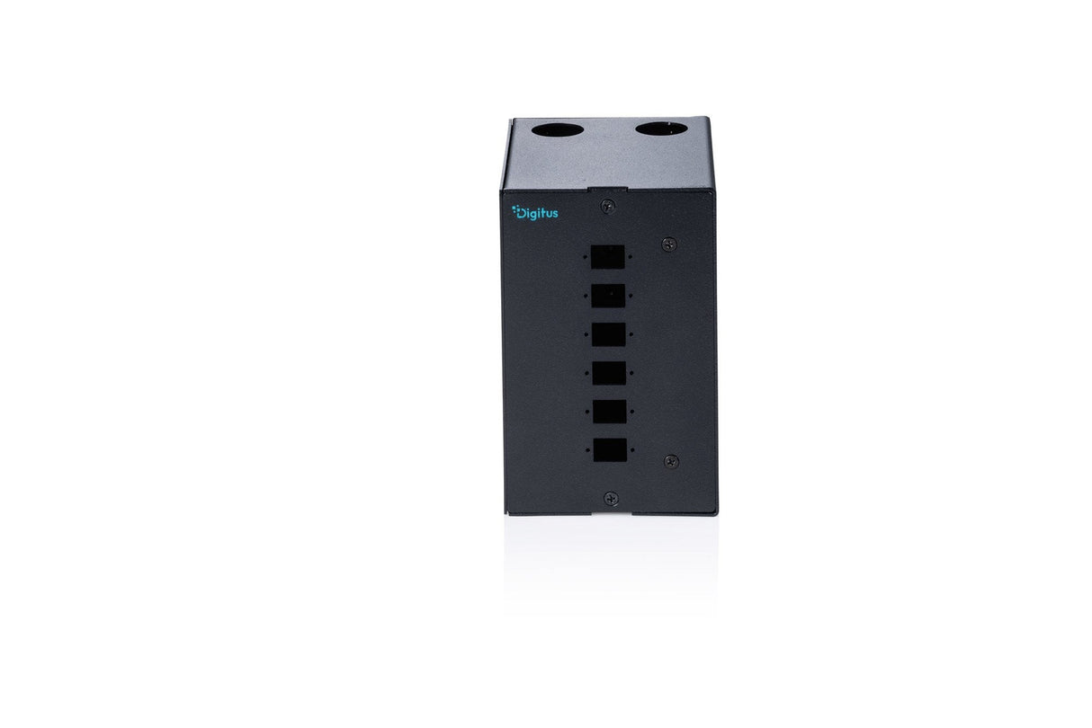 Lwl Hutschienen Verteiler, 6 Port, Sc Sx Lc Dx, Schwarz