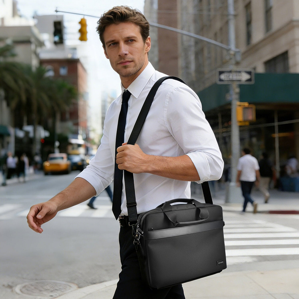 4smarts Laptop-Bolsa Target Eco Slim 1314 Negro