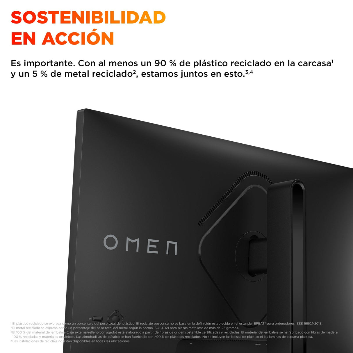 EAN 198701661719 - HP OMEN 27 inch QHD 180Hz Gaming Monitor - 27q G2 pantalla para PC 68,6 cm (27") 2560 x 1440 Pixeles Quad imagen 10